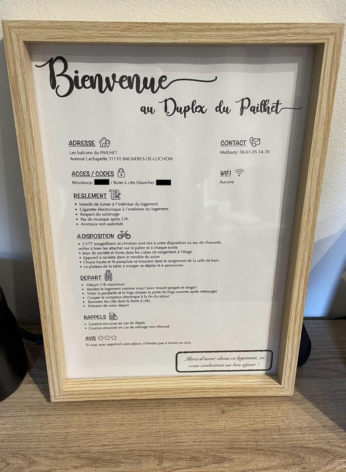 Duplex Du Pailhet, T3 Neuf, Vue Montagne, Parking, Navette Et 2 Velos A Disposition Gratuitement Bagneres-de-Luchon ภายนอก รูปภาพ